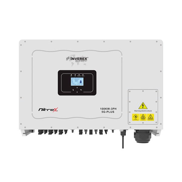 Inverex Nitrox 100kW on-grid solar inverter for large-scale solar projects